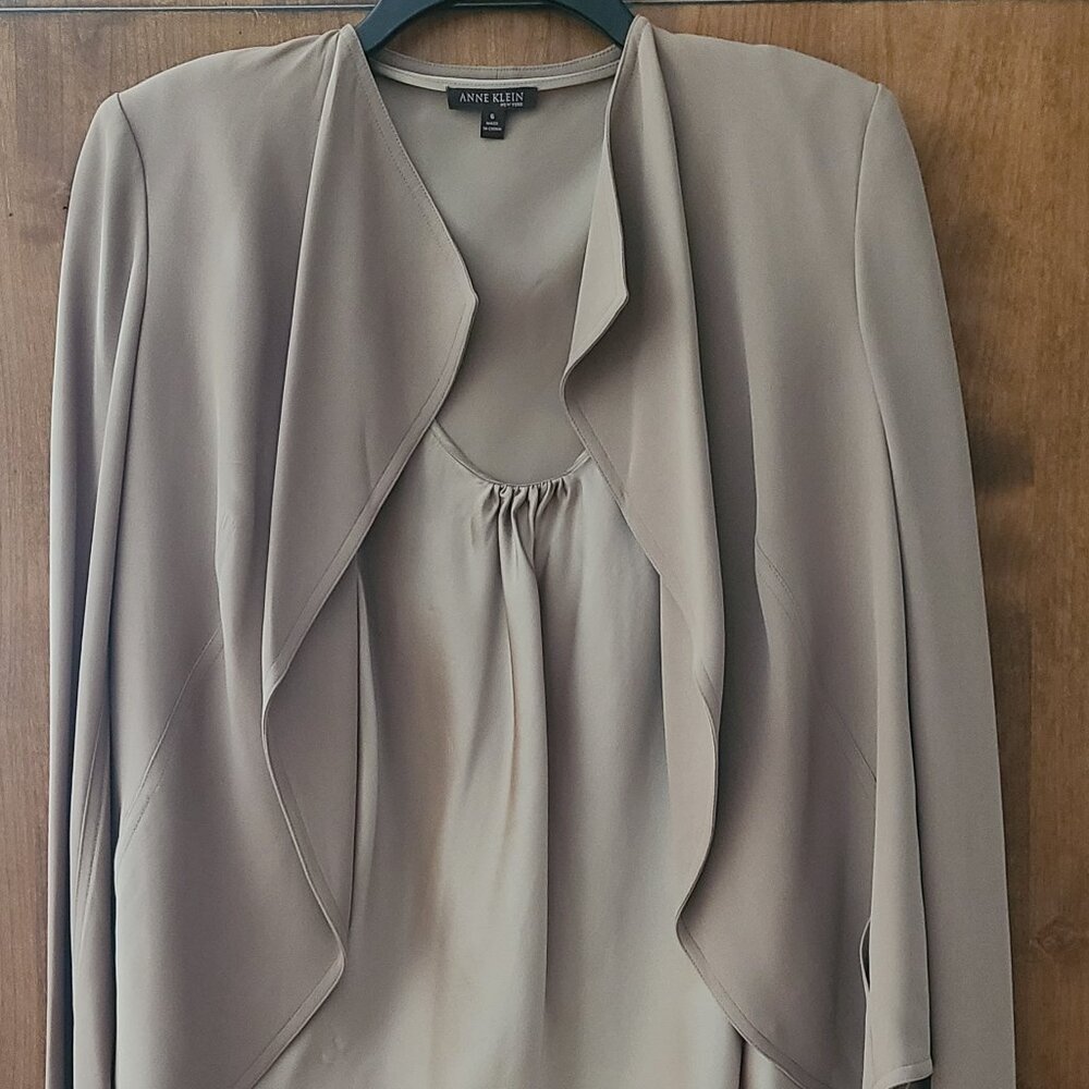 Anne Klein Jacket+Silk Tank_NWOT